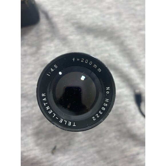 Mamiya/Sekor 1000 DTL Film Camera Sekor Auto 200mm 1:4.5 Lens Camera Case - Picture 9 of 16